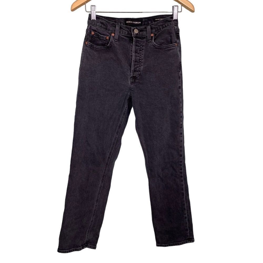 Aritzia Denim Forum Arlo High Rise Straight Leg Jeans 24 - Picture 9 of 15